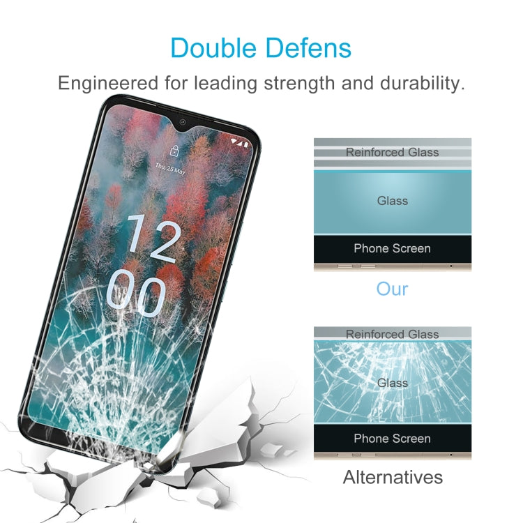 10pcs 0.26mm 9H 2.5D Tempered Glass Film