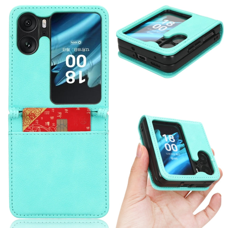 Lambskin Leather Phone Case, For OPPO Find N2 Flip, For OPPO Find N2