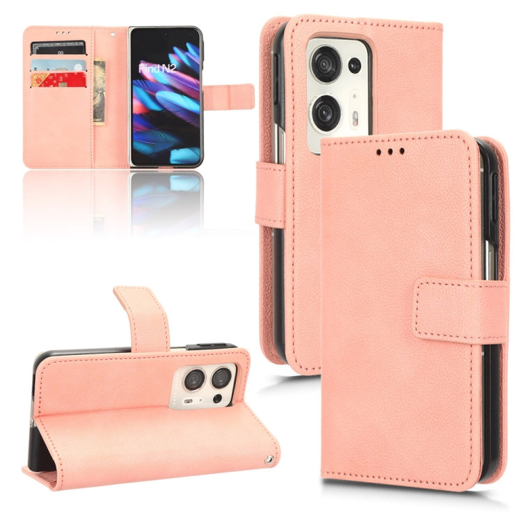 Lambskin Leather Phone Case, For OPPO Find N2 Flip, For OPPO Find N2