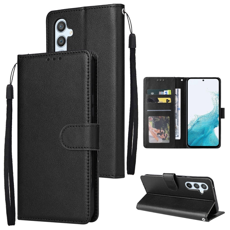 3 Card Slots Multifunctional Leather Phone Case, For Samsung Galaxy A34, For Samsung Galaxy A54, For Infinix Hot 10 Lite, For OPPO A58 / A78