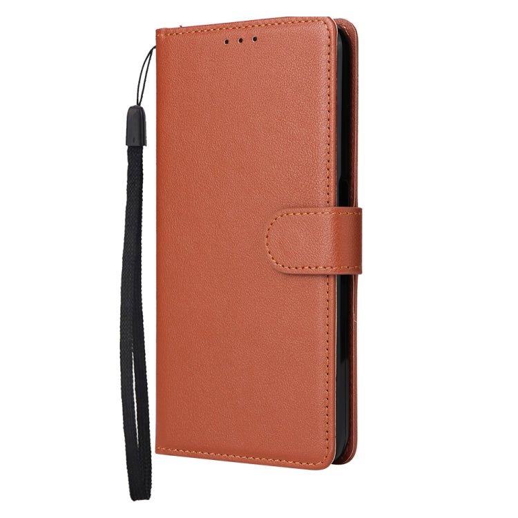 3 Card Slots Multifunctional Leather Phone Case, For OPPO A58 / A78