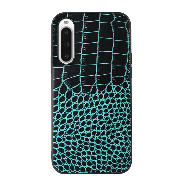 Crocodile Texture Genuine Leather Phone Case, For OPPO Find X6, For OPPO Find X6 Pro, For Sony Xperia 10 V