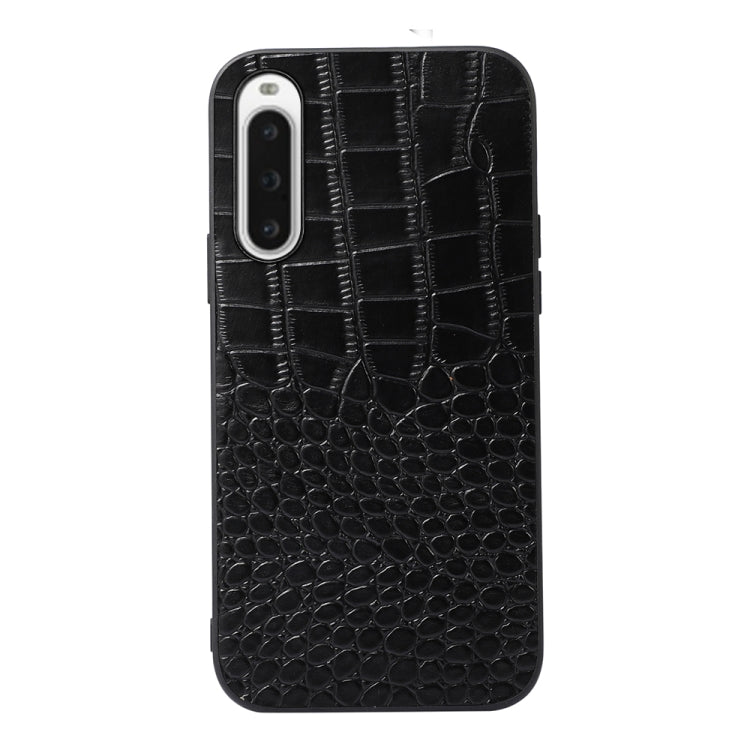 Crocodile Texture Genuine Leather Phone Case, For OPPO Find X6, For OPPO Find X6 Pro, For Sony Xperia 10 V