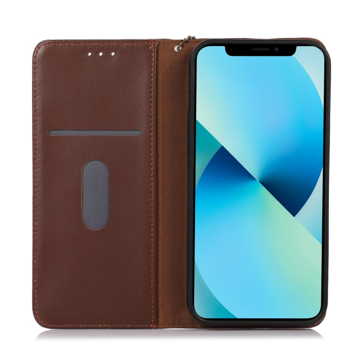 KHAZNEH Nappa Top Layer Cowhide Leather Phone Case, For OPPO Find X6, For OPPO Find X6 Pro, For Xiaomi Redmi Note 12 4G Global, For Samsung Galaxy M14 5G