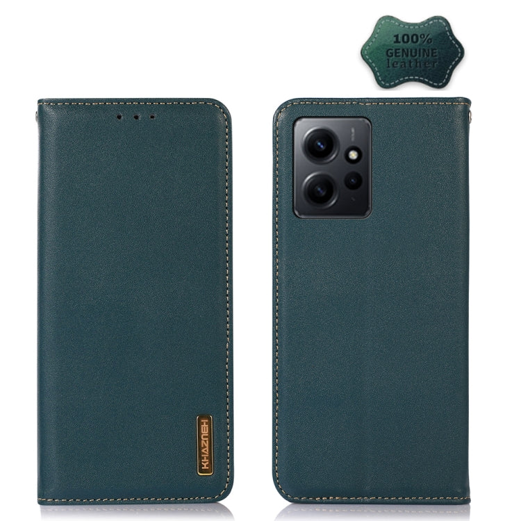 KHAZNEH Nappa Top Layer Cowhide Leather Phone Case, For OPPO Find X6, For OPPO Find X6 Pro, For Xiaomi Redmi Note 12 4G Global, For Samsung Galaxy M14 5G