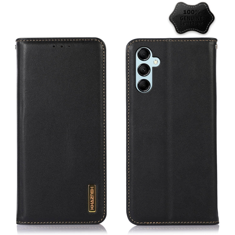 KHAZNEH Nappa Top Layer Cowhide Leather Phone Case, For OPPO Find X6, For OPPO Find X6 Pro, For Xiaomi Redmi Note 12 4G Global, For Samsung Galaxy M14 5G