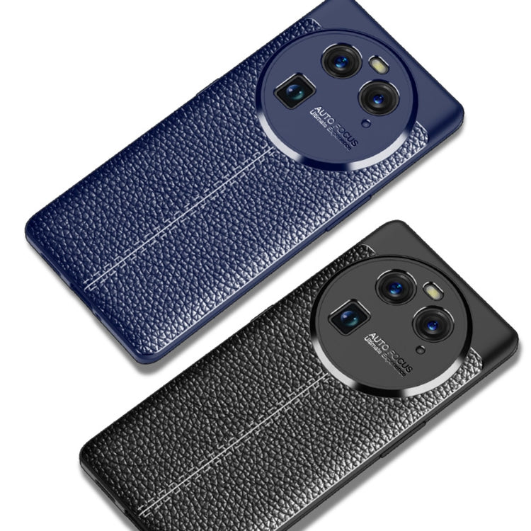 Litchi Texture Shockproof TPU Phone Case