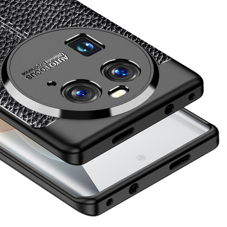 Litchi Texture Shockproof TPU Phone Case