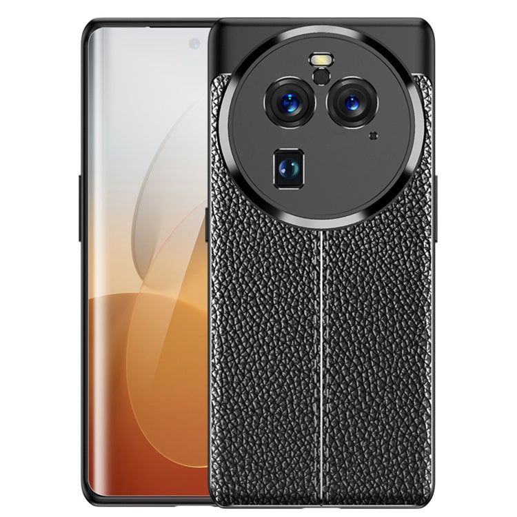 Litchi Texture Shockproof TPU Phone Case, For OPPO Find X6, For OPPO Find X6 Pro, For vivo iQOO Z7