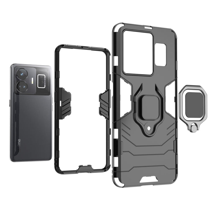 Magnetic Ring Holder PC + TPU Phone Case, For Realme GT Neo 5 / GT3