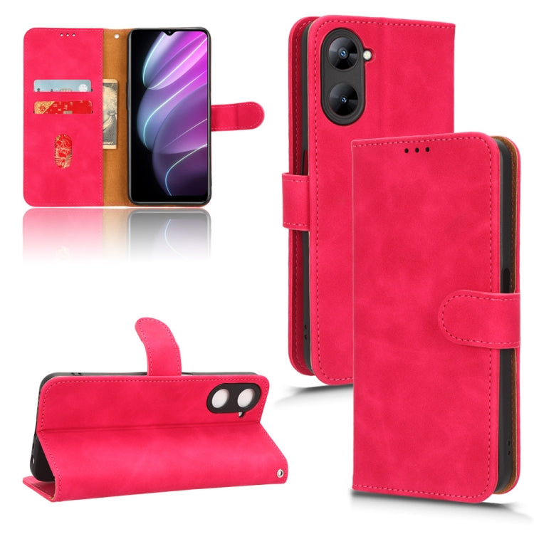 Skin Feel Magnetic Flip Leather Phone Case, For OPPO Find X6 Pro, For OPPO Find X6, For Realme V30 / V30T