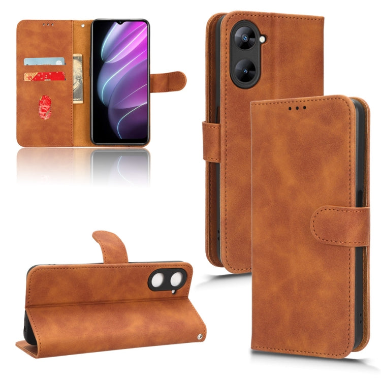 Skin Feel Magnetic Flip Leather Phone Case, For OPPO Find X6 Pro, For OPPO Find X6, For Realme V30 / V30T