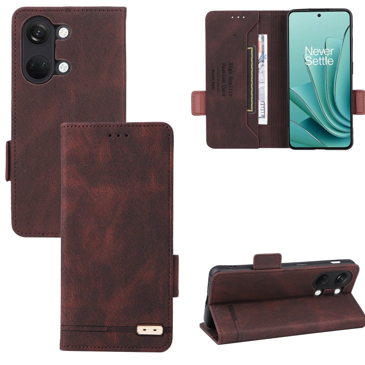 Magnetic Clasp Leather Phone Case, For Realme C55, For OnePlus Ace 2V