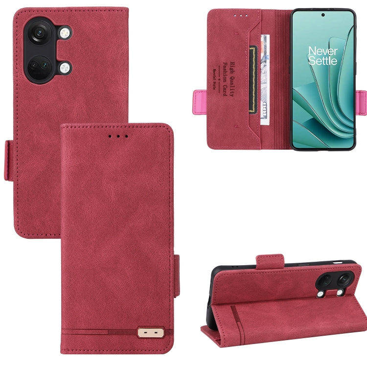 Magnetic Clasp Leather Phone Case, For Realme C55, For OnePlus Ace 2V