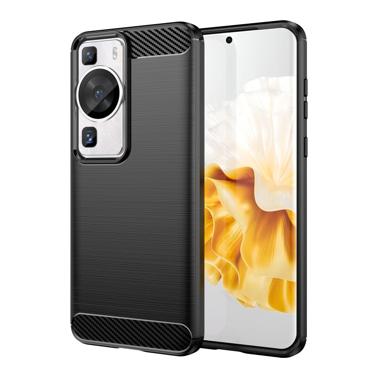 Brushed Texture Carbon Fiber TPU Phone Case, For Realme GT3, For Realme GT Neo 5, For Huawei P60