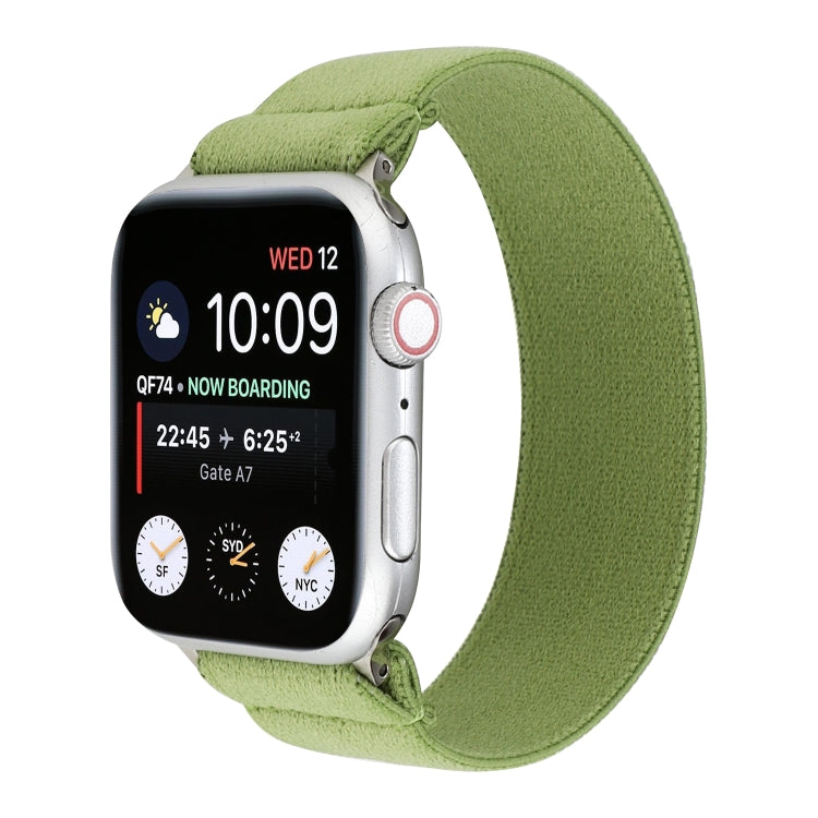 Elastic Nylon Braid Watch Band, For Apple Watch Series 8&amp;7 45mm