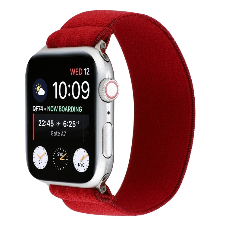 Elastic Nylon Braid Watch Band, For Apple Watch Series 8&amp;7 45mm