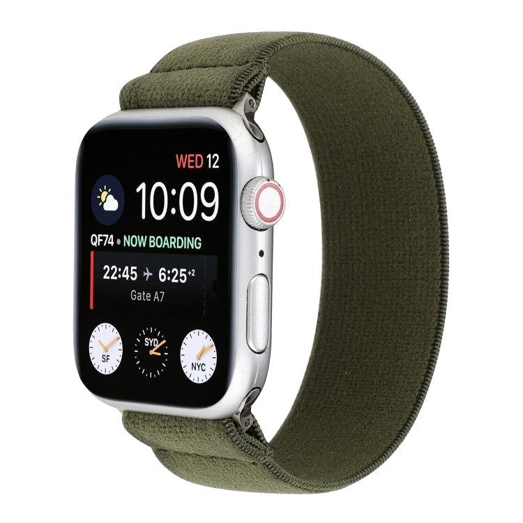 Elastic Nylon Braid Watch Band, For Apple Watch Series 8&amp;7 45mm