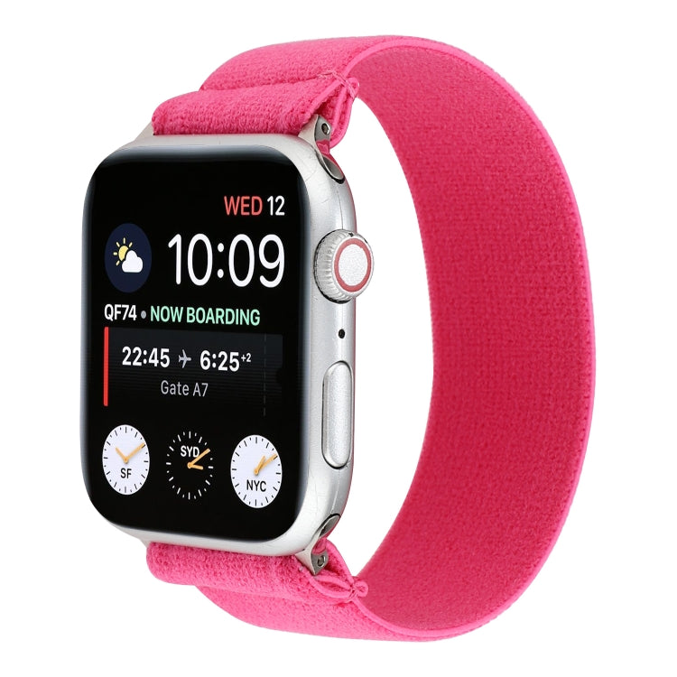 Elastic Nylon Braid Watch Band, For Apple Watch Series 8&amp;7 45mm