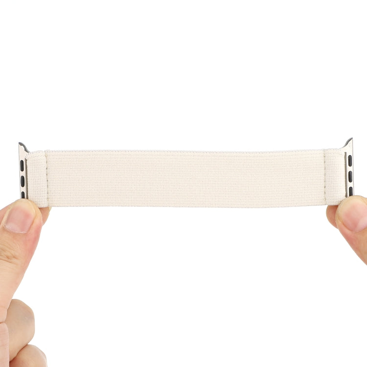 Elastic Nylon Braid Watch Band, For Apple Watch Series 8&amp;7 41mm