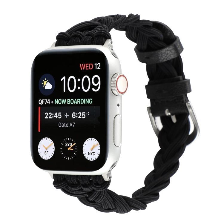 Single Elastic Nylon Braid Watch Band