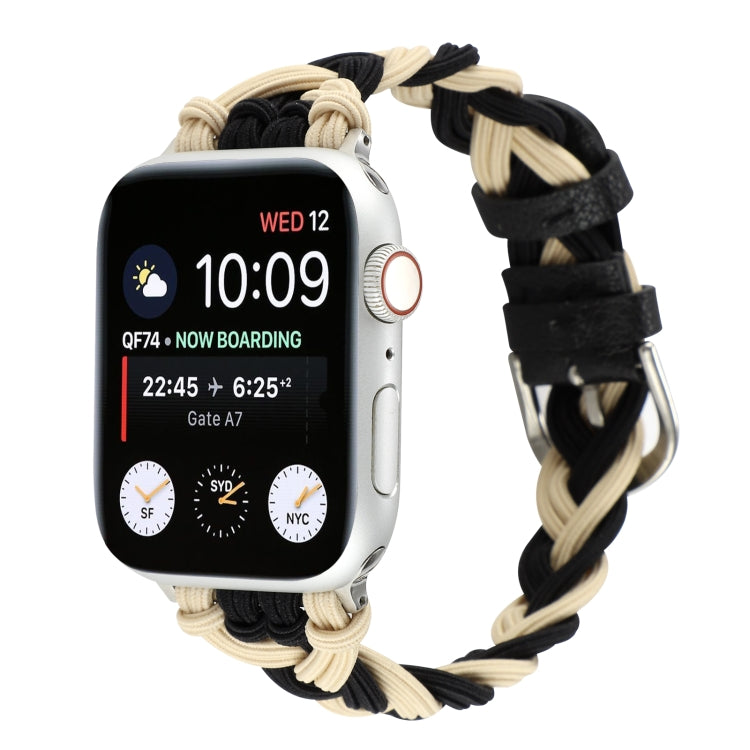 Single Elastic Nylon Braid Watch Band