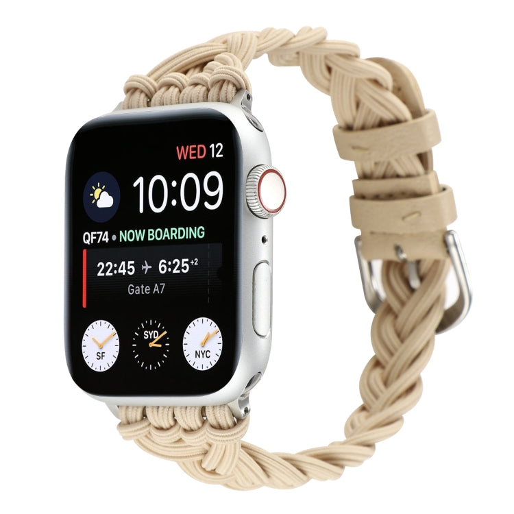 Single Elastic Nylon Braid Watch Band