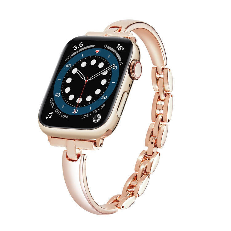 Bracelet Chain Metal Watch Band, For Apple Watch Series 8&amp;7 45mm, For Apple Watch Series 8&amp;7 41mm