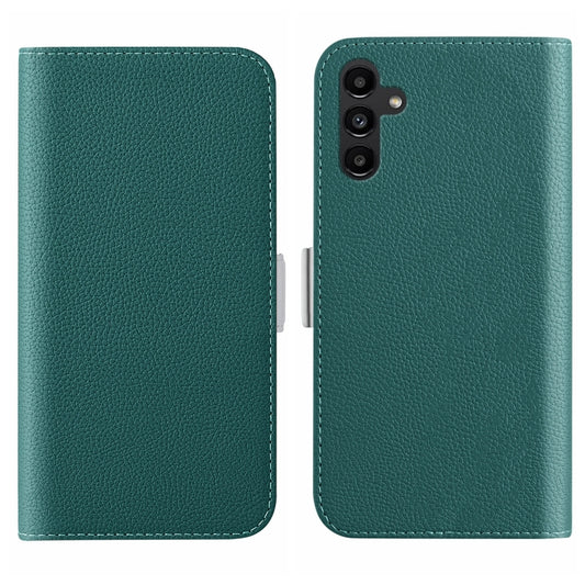 Candy Color Litchi Texture Leather Phone Case