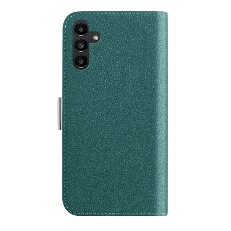 Candy Color Litchi Texture Leather Phone Case