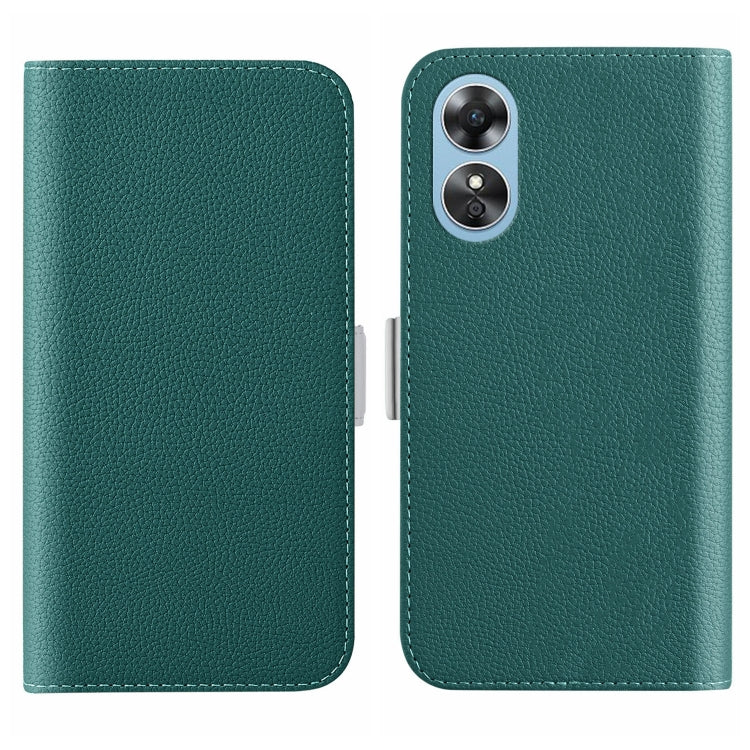 Candy Color Litchi Texture Leather Phone Case