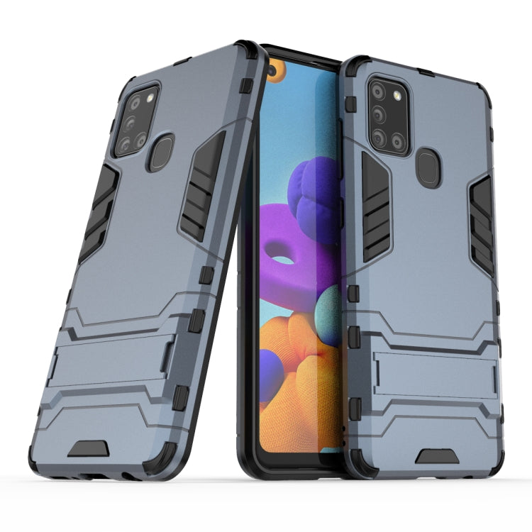 PC + TPU Shockproof Protective Case with Holder, For OPPO ACE 2, For Galaxy A21s, For Galaxy A51 5G