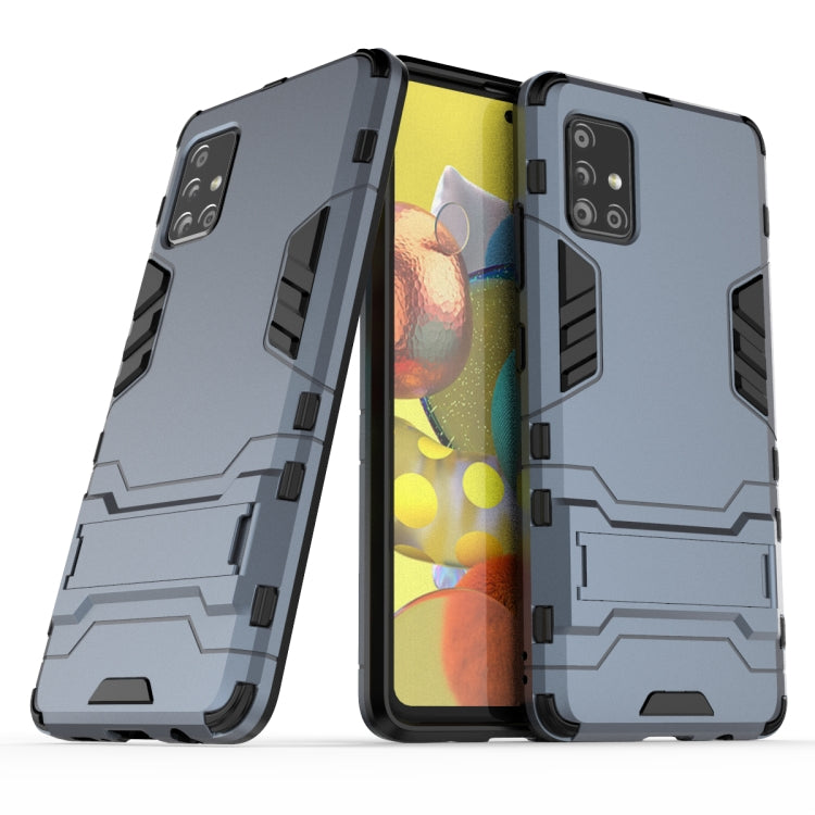 PC + TPU Shockproof Protective Case with Holder, For OPPO ACE 2, For Galaxy A21s, For Galaxy A51 5G