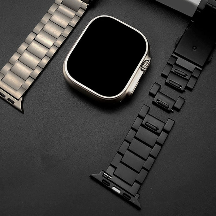 Quick Disassembly Titanium Alloy Watch Band, For Apple Watch Ultra 49mm / Series 8&amp;7 45mm / SE 2&amp;6&amp;SE&amp;5&amp;4 44mm / 3&amp;2&amp;1 42mm, For Apple Watch Series 8&amp;7 41mm / SE 2&amp;6&amp;SE&amp;5&amp;4 40mm / 3&amp;2&amp;1 38mm