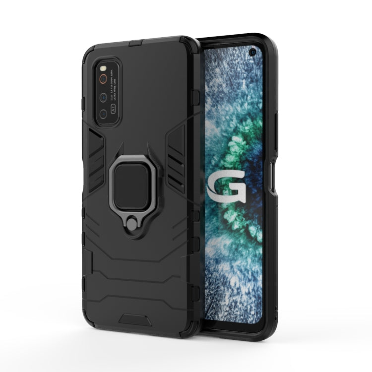 PC + TPU Protective Case with Magnetic Ring Holder, For Vivo IQOO Neo 3