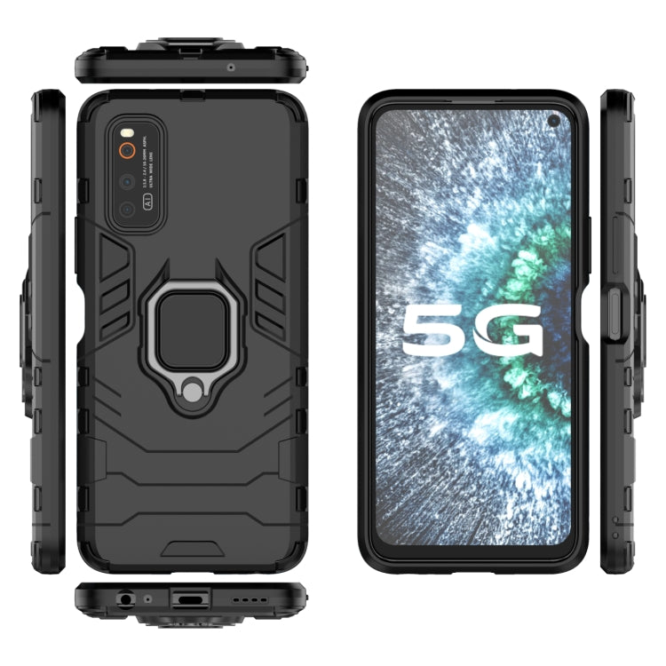 PC + TPU Protective Case with Magnetic Ring Holder, For Vivo IQOO Neo 3