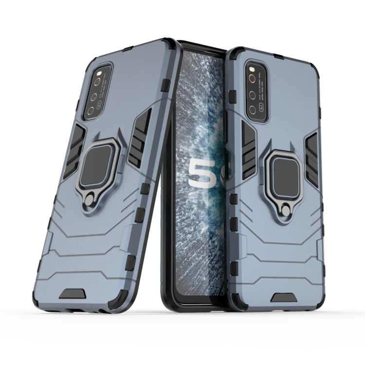 PC + TPU Protective Case with Magnetic Ring Holder, For Vivo IQOO Neo 3