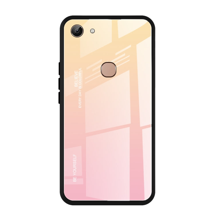 Gradient Color Glass Case, For OnePlus 8, For Vivo Y83