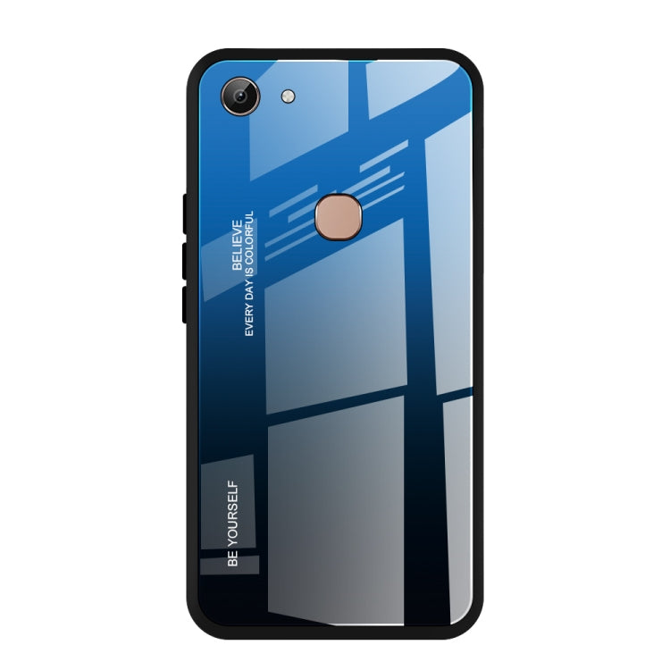 Gradient Color Glass Case, For OnePlus 8, For Vivo Y83