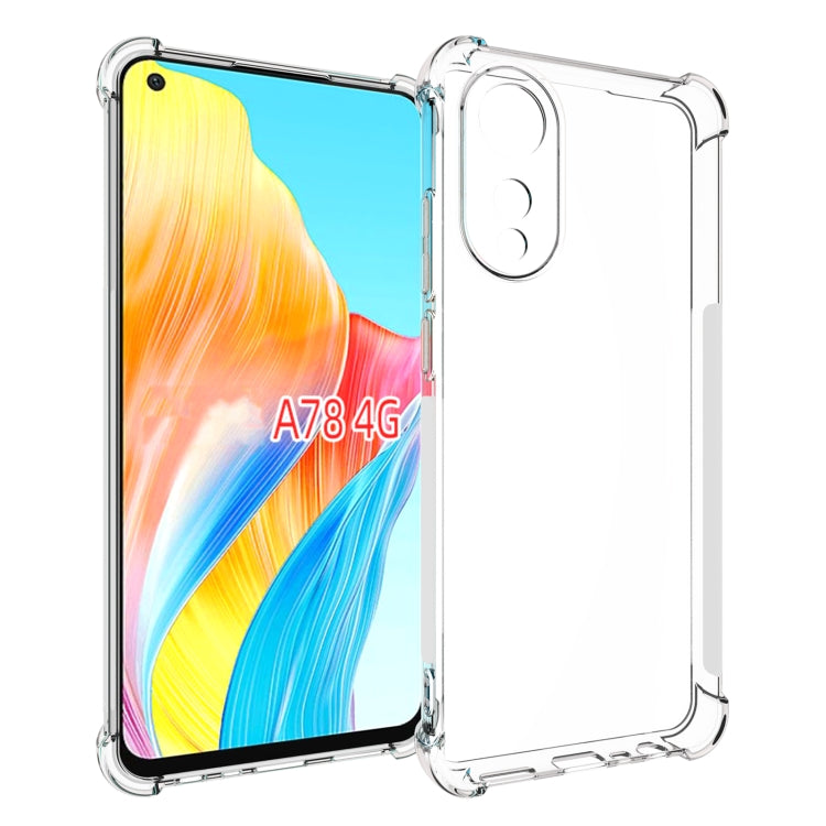 Shockproof Non-slip Thickening TPU Phone Case, For OPPO A78 4G, For OPPO Find X8 Pro 5G, For OPPO A58 / A58X / A78