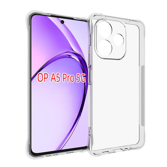 Shockproof Non-slip Thickening TPU Phone Case, For OPPO A5 Pro 5G, For OPPO Reno13 F 5G, For OPPO Find X8 5G, For OPPO A3x 5G Global, For OPPO Reno12 F 5G Global, For OPPO Reno12 Pro 5G Global, For OPPO Reno12 5G Global, For OPPO A60 4G