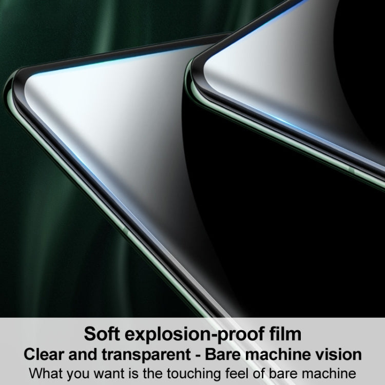 2pcs imak Curved Full Screen Hydrogel Film Front Protector, For Honor Magic5 5G, For Honor Magic5 Pro 5G, For vivo X90 5G/X90 Pro 5G/X90 Pro+ 5G, For ZTE nubia Z50 5G, For Xiaomi 13 Lite 5G / Civi 2 5G, For OnePlus Ace 2V 5G