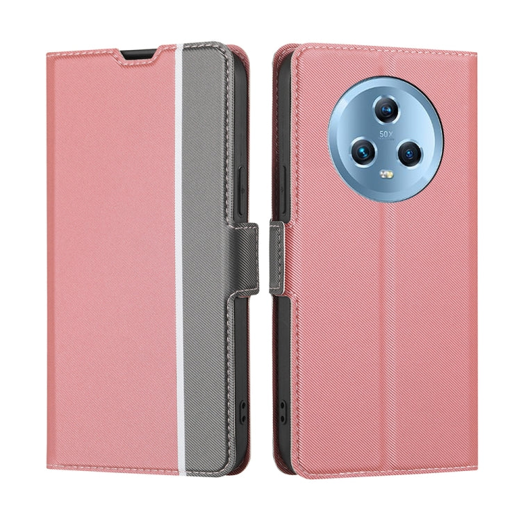 Twill Texture Side Buckle Leather Phone Case