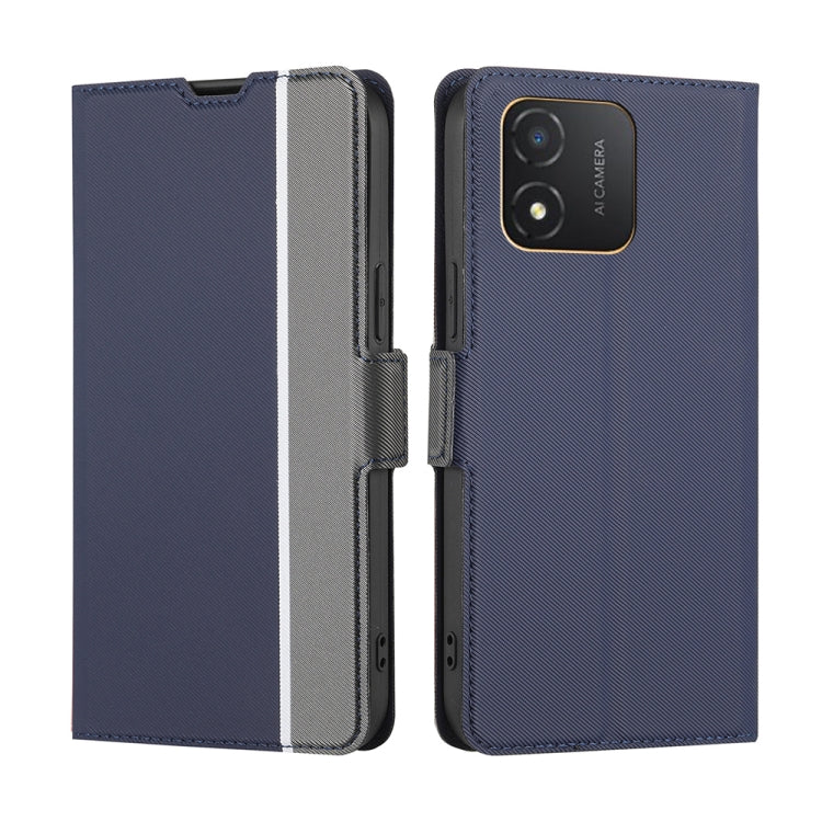 Twill Texture Side Buckle Leather Phone Case