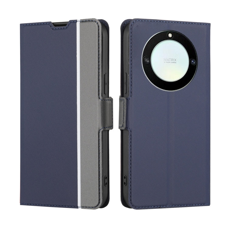 Twill Texture Side Buckle Leather Phone Case