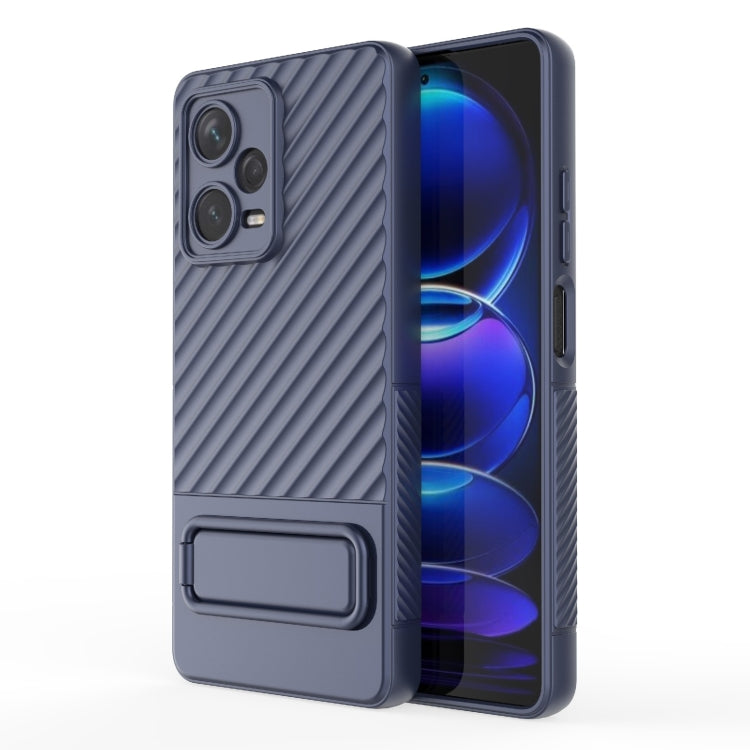 Wavy Texture TPU Phone Case with Lens Film