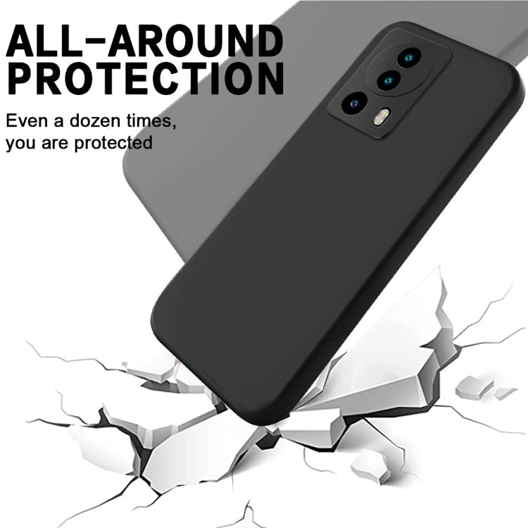 Pure Color Liquid Silicone Shockproof Phone Case, For Xiaomi 13 Lite, For vivo Y75 5G / Y55 5G