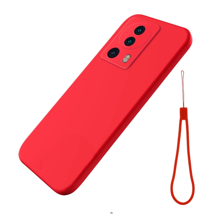 Pure Color Liquid Silicone Shockproof Phone Case, For Xiaomi 13 Lite, For vivo Y75 5G / Y55 5G