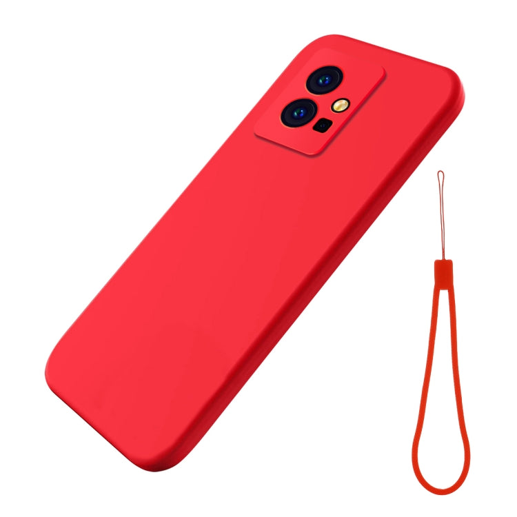 Pure Color Liquid Silicone Shockproof Phone Case, For Xiaomi 13 Lite, For vivo Y75 5G / Y55 5G