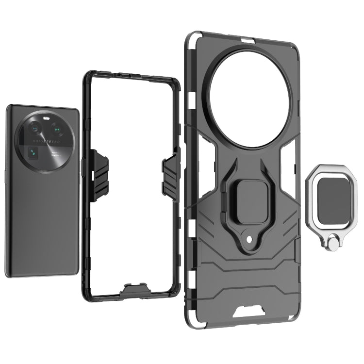 Magnetic Ring Holder PC + TPU Phone Case, For OPPO Find X6, For OPPO Find X6 Pro, For OnePlus Nord CE 3